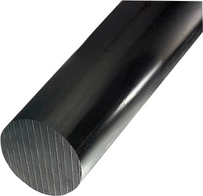 PA 6 GF 30 Stab Rundstab Rundmaterial Glasfaser schwarz