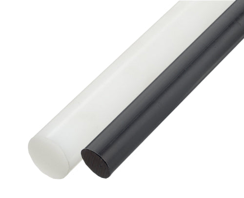 Kunststoffstab Rundstab PE 300 HDPE Stab Rundmaterial Vollstab natur weiß schwarz